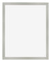 Bilderrahmen 40x55cm Silber Matt MDF Bologna Vorne | Yourdecoration.de