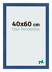 Bilderrahmen 40x60 cm Dunkelblau MDF Bologna Vorne Messe | Yourdecoration.de