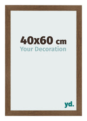 Bilderrahmen 40x60 cm Eiche Rustikal MDF Bologna Vorne Messe | Yourdecoration.de