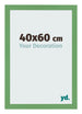 Bilderrahmen 40x60 cm Grun MDF Bologna Vorne Messe | Yourdecoration.de