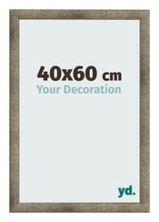 Bilderrahmen 40x60 cm Metall Vintage MDF Bologna Vorne Messe | Yourdecoration.de