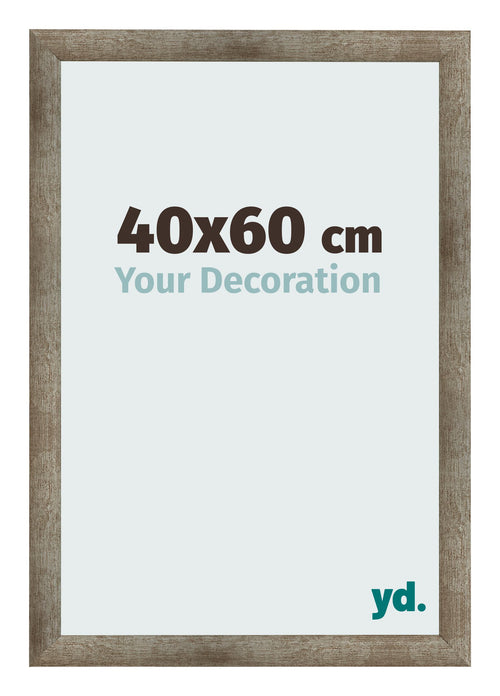 Bilderrahmen 40x60 cm Metall Vintage MDF Bologna Vorne Messe | Yourdecoration.de