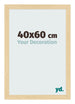 Bilderrahmen 40x60cm Buche Dekor MDF Bologna Vorne Messe | Yourdecoration.de