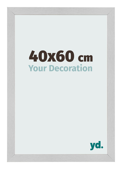 Bilderrahmen 40x60cm Edelstahl MDF Bologna Vorne Messe | Yourdecoration.de