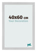 Bilderrahmen 40x60cm Edelstahl MDF Bologna Vorne Messe | Yourdecoration.de