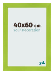 Bilderrahmen 40x60cm Grün MDF Pisa Vorne Messe | Yourdecoration.de