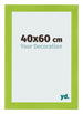 Bilderrahmen 40x60cm Grün MDF Pisa Vorne Messe | Yourdecoration.de