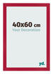 Bilderrahmen 40x60cm Rot MDF Bologna Vorne Messe | Yourdecoration.de