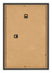 Bilderrahmen 40x60cm Schwarz Gemasert MDF Bologna Ruckseite | Yourdecoration.de