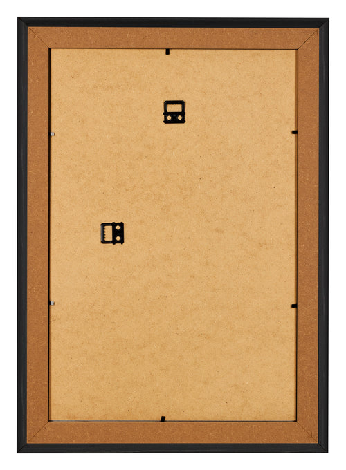 Bilderrahmen 40x60cm Schwarz Gemasert MDF Lazio Ruckseite | Yourdecoration.de