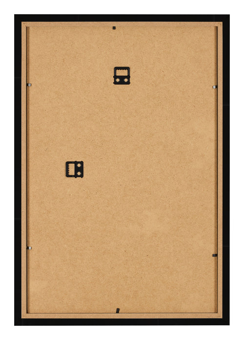 Bilderrahmen 40x60cm Schwarz Hochglanz MDF Bologna Ruckseite | Yourdecoration.de