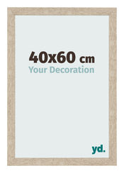 Bilderrahmen 40x60cm Sonoma Eiche MDF Bologna Vorne Messe | Yourdecoration.de