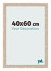 Bilderrahmen 40x60cm Sonoma Eiche MDF Bologna Vorne Messe | Yourdecoration.de