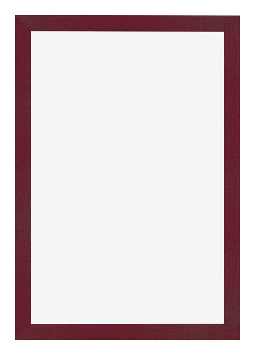 Bilderrahmen 40x60cm Weinrot Gewischt MDF Bologna Vorne | Yourdecoration.de