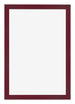 Bilderrahmen 40x60cm Weinrot Gewischt MDF Bologna Vorne | Yourdecoration.de