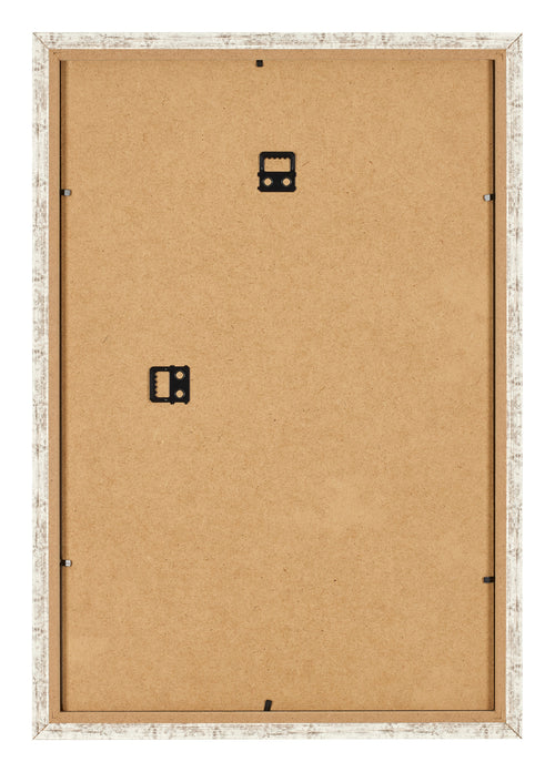 Bilderrahmen 40x60cm Weiß Vintage MDF Bologna Ruckseite | Yourdecoration.de