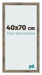 Bilderrahmen 40x70 cm Metall Vintage MDF Bologna Vorne Messe | Yourdecoration.de