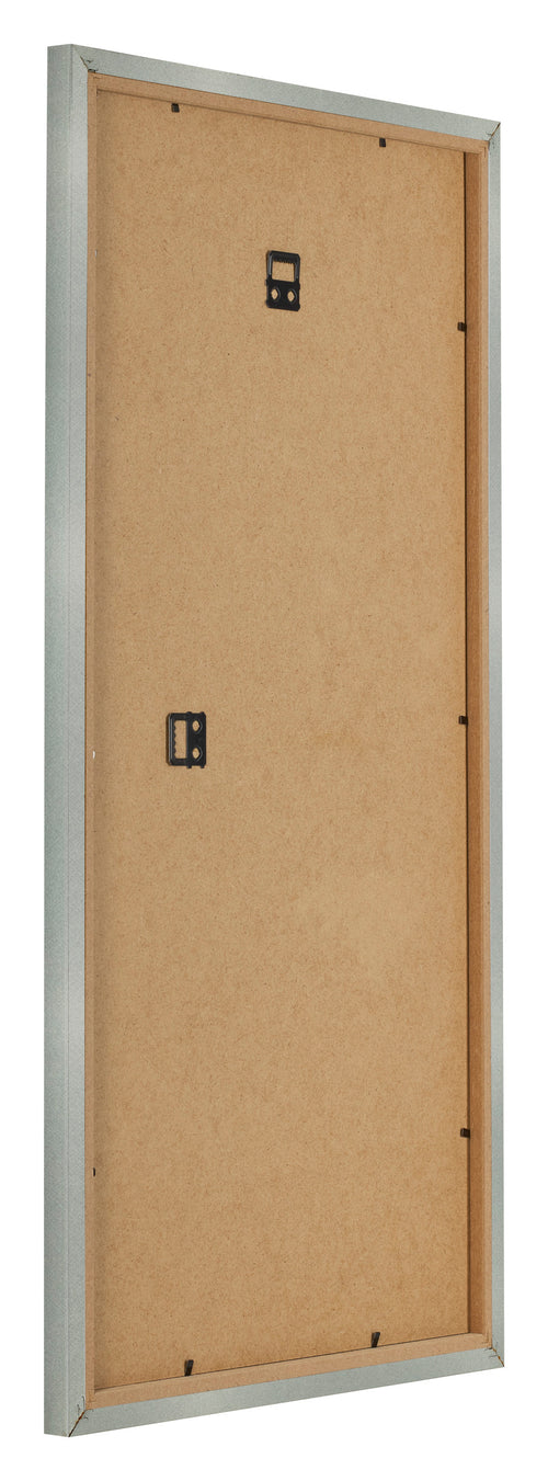 Bilderrahmen 40x70cm Aluminium Gebürstet MDF Bologna Ruckseite Schrag | Yourdecoration.de