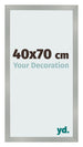 Bilderrahmen 40x70cm Aluminium Gebürstet MDF Bologna Vorne Messe | Yourdecoration.de