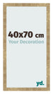 Bilderrahmen 40x70cm Gold Antik MDF Bologna Vorne Messe | Yourdecoration.de