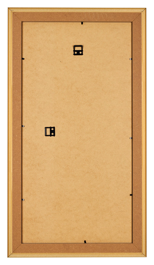 Bilderrahmen 40x70cm Gold Matt MDF Lazio Ruckseite | Yourdecoration.de