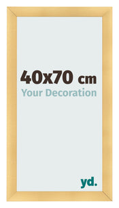 Bilderrahmen 40x70cm Gold Vintage MDF Pisa Vorne Messe | Yourdecoration.de
