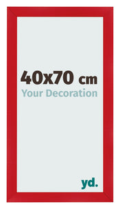 Bilderrahmen 40x70cm Rot MDF Pisa Vorne Messe | Yourdecoration.de