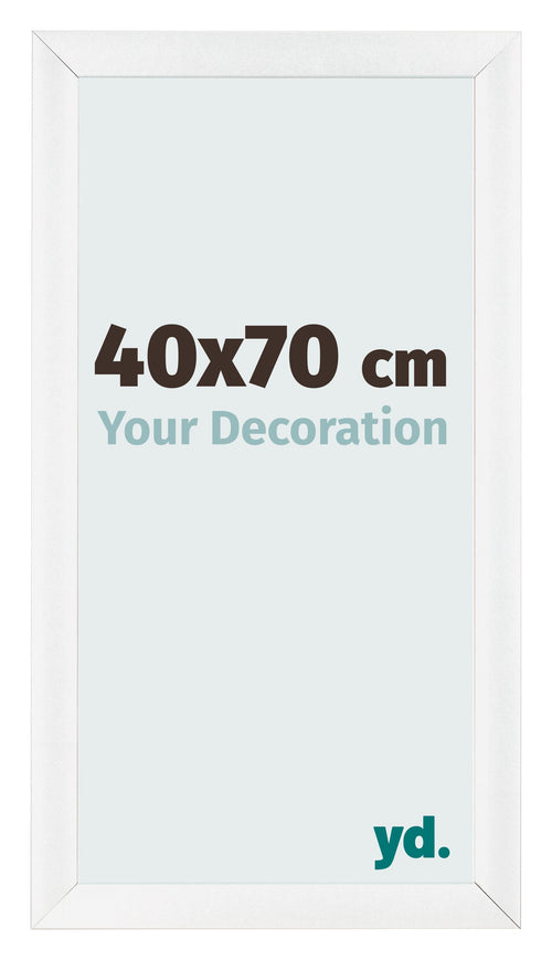 Bilderrahmen 40x70cm Weiß Vintage MDF Pisa Vorne Messe | Yourdecoration.de