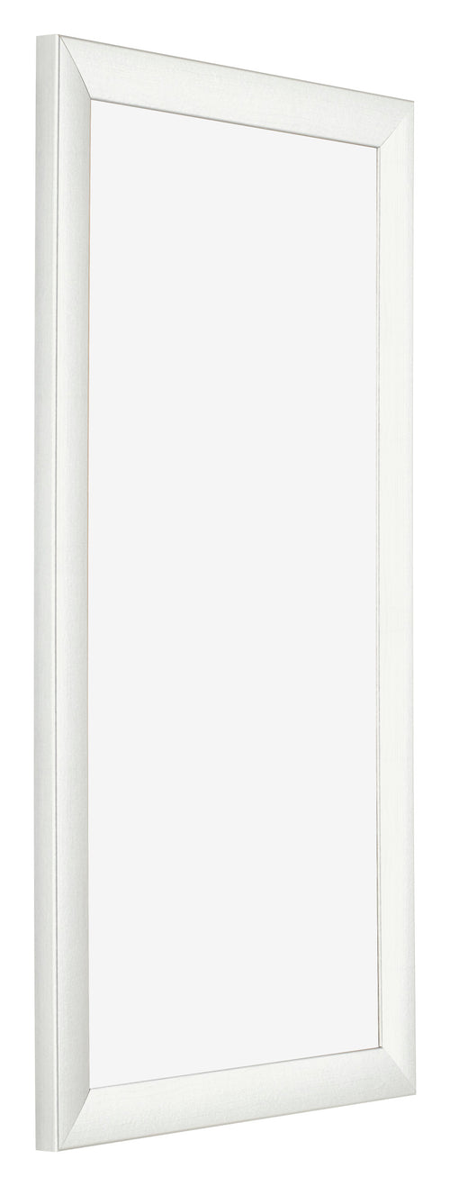 Bilderrahmen 40x70cm Weiß Vintage MDF Pisa Vorne Schrag | Yourdecoration.de