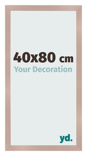 Bilderrahmen 40x80 cm Altrosa MDF Bologna Vorne Messe | Yourdecoration.de