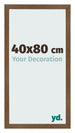 Bilderrahmen 40x80 cm Eiche Rustikal MDF Bologna Vorne Messe | Yourdecoration.de