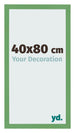 Bilderrahmen 40x80 cm Grun MDF Bologna Vorne Messe | Yourdecoration.de