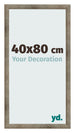 Bilderrahmen 40x80 cm Metall Vintage MDF Bologna Vorne Messe | Yourdecoration.de
