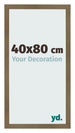 Bilderrahmen 40x80cm Bronze Dekor MDF Bologna Vorne Messe | Yourdecoration.de