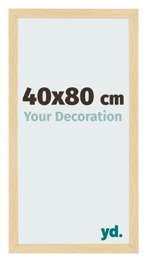 Bilderrahmen 40x80cm Buche Dekor MDF Bologna Vorne Messe | Yourdecoration.de
