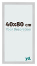 Bilderrahmen 40x80cm Edelstahl MDF Bologna Vorne Messe | Yourdecoration.de