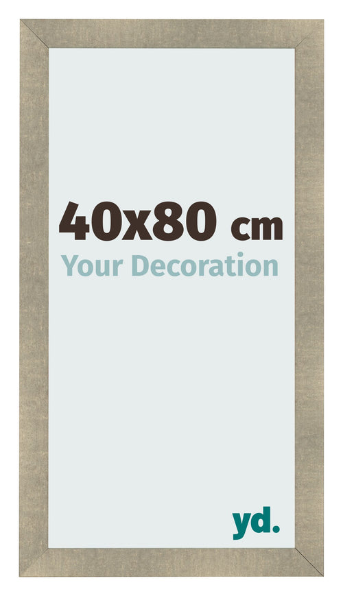 Bilderrahmen 40x80cm Gold Vintage MDF Pisa Vorne Messe | Yourdecoration.de