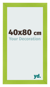 Bilderrahmen 40x80cm Grün MDF Pisa Vorne Messe | Yourdecoration.de