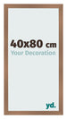 Bilderrahmen 40x80cm Kupfer Dekor MDF Bologna Vorne Messe | Yourdecoration.de