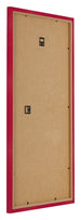 Bilderrahmen 40x80cm Rot MDF Bologna Ruckseite Schrag | Yourdecoration.de