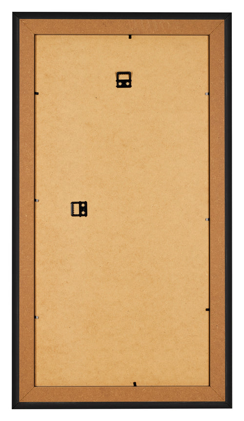 Bilderrahmen 40x80cm Schwarz Gemasert MDF Lazio Ruckseite | Yourdecoration.de