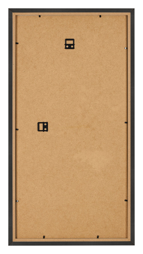 Bilderrahmen 40x80cm Schwarz Matt MDF Bologna Ruckseite | Yourdecoration.de