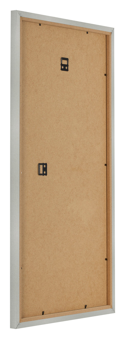 Bilderrahmen 40x80cm Silber Matt MDF Bologna Ruckseite Schrag | Yourdecoration.de