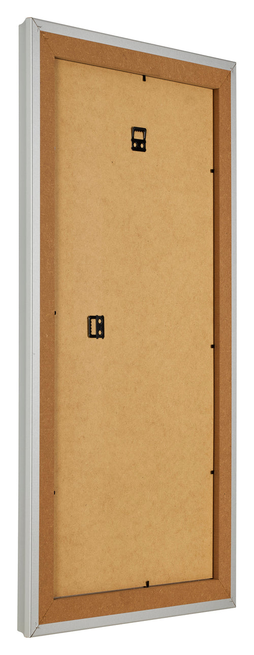 Bilderrahmen 40x80cm Silber Matt MDF Lazio Ruckseite Schrag | Yourdecoration.de