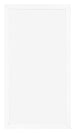 Bilderrahmen 40x80cm Weiss Matt MDF Bologna Vorne | Yourdecoration.de
