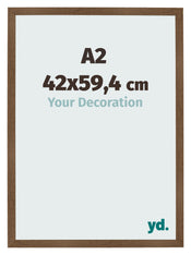 Bilderrahmen 42x59 4 cm A2 Eiche Rustikal MDF Bologna Vorne Messe | Yourdecoration.de