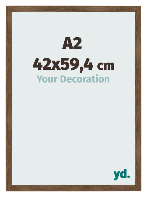 Bilderrahmen 42x59 4 cm A2 Eiche Rustikal MDF Bologna Vorne Messe | Yourdecoration.de