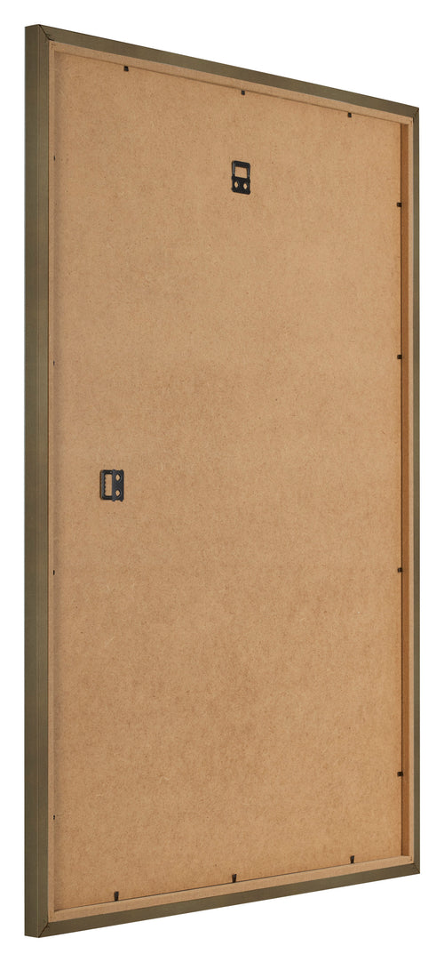 Bilderrahmen 42x59 4cm A2 Bronze Dekor MDF Bologna Ruckseite Schrag | Yourdecoration.de