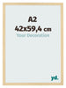 Bilderrahmen 42x59 4cm A2 Buche Dekor MDF Bologna Vorne Messe | Yourdecoration.de