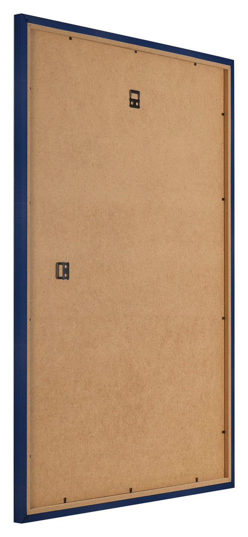 Bilderrahmen 42x59 4cm A2 Dunkelblau Gewischt MDF Bologna Ruckseite Schrag | Yourdecoration.de
